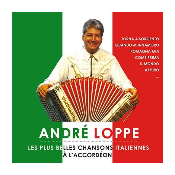 Loppe, André, Les Plus Belles Chansons italiennes à l'accordéon, Musette, Accordéon, RDM-Edition, Musique
