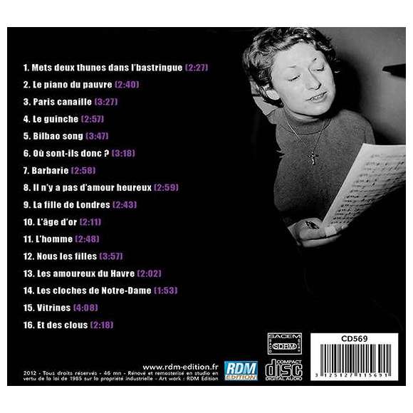 Sauvage, Catherine, Mets deux thunes dans l'bastringue  , Variétés françaises, RDM-Edition, Musique