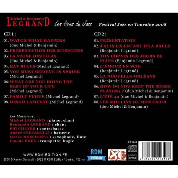 Legrand, Michel, Legrand, Benjamin, Chayeb, Fifi, Ceccarelli, André, Meschinet, Hervé, Egéa, Claude, Michel & Benjamin...