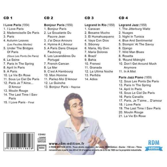 Legrand, Michel, Mann, Herbie, Glamann, Betty, Galbraith, Barry, Davis, Miles, Coltrane, John, Wood, Phil, Richardson,...