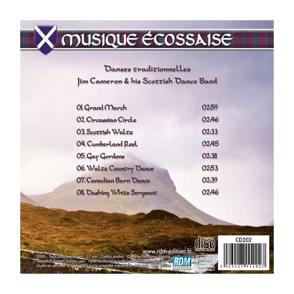 Jim Cameron & His Scottish Dance Band, Musique écossaise - danses traditionnelles, Musiques du monde, Musique celte,...