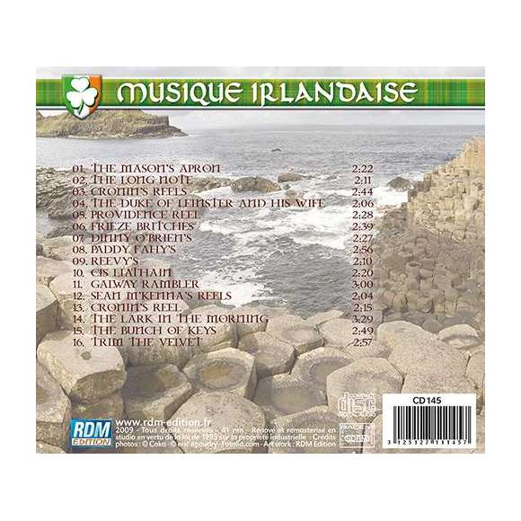 O'Malley, Seamus, Musique irlandaise - musique traditionnelle irlandaise, Musiques du monde, Musique celte, RDM-Edition,...
