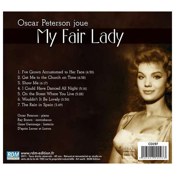 Peterson, Oscar, Brown, Ray, Gammage, Gene /, Oscar Peterson joue My Fair Lady, Jazz, RDM-Edition, Musique