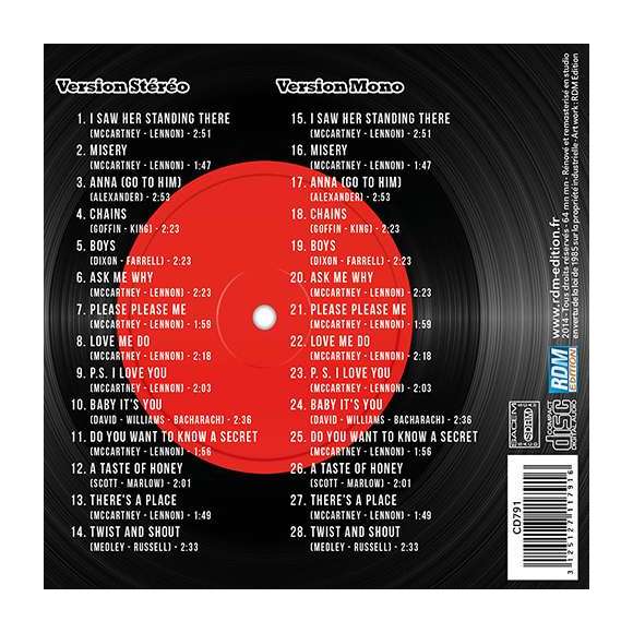 The Beatles, Please please me, Rock, RDM-Edition, Musique