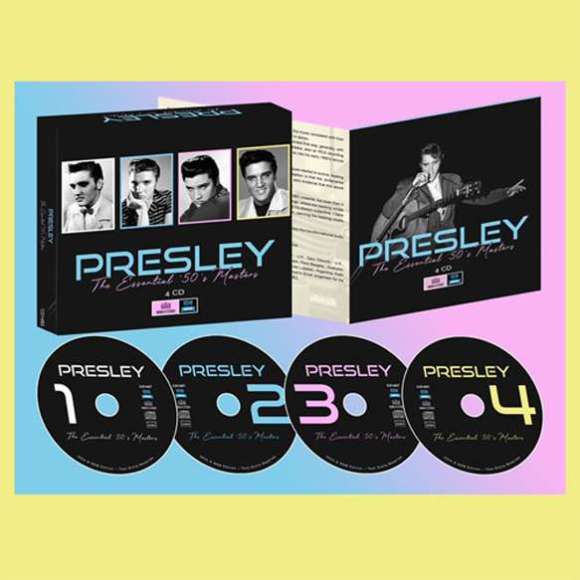 Presley, Elvis, Presley : The essential 50's masters - Mono II Stereo - 4 CD, Variétés internationales, Rock,...