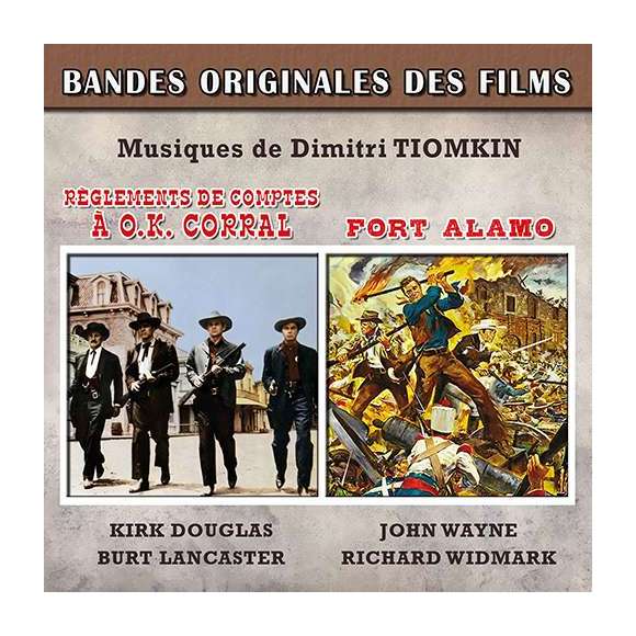 Wayne, John, Robbins, Marty, Règlements de comptes à O.K. Corral + Alamo, BOF & OST, RDM-Edition, Musique