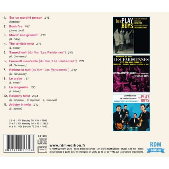 Les Play Boys, Retiens la nuit  - Collection Rock Français, Rock français, RDM-Edition, Musique