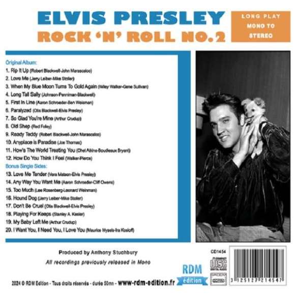 Presley, Elvis, Rock 'N' Roll No. 2 - Mono II Stereo, Rock, RDM-Edition, Musique
