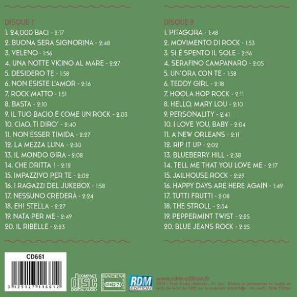 Celentano, Adriano, Ses premières années, Variétés internationales, RDM-Edition, Musique