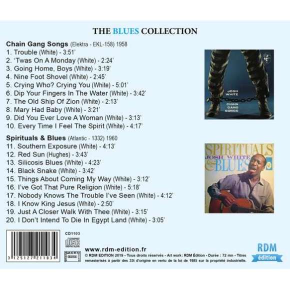 White, Josh, Southern Exposure, Blues, RDM-Edition, Musique