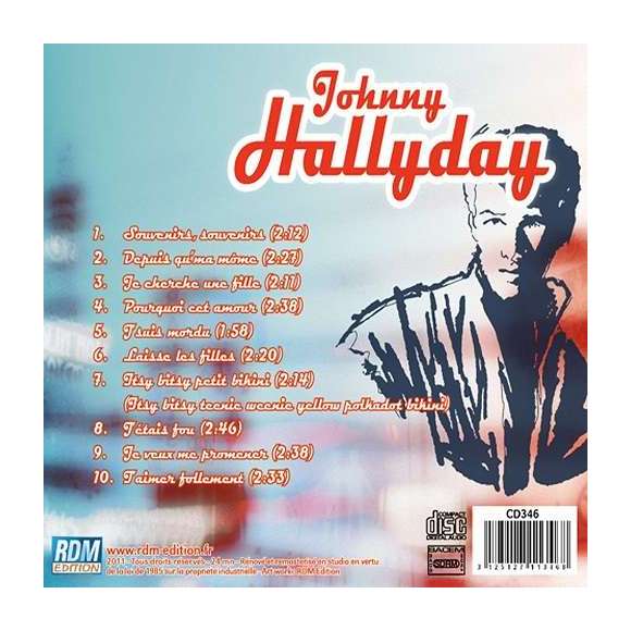 Hallyday, Johnny, Souvenirs, souvenirs, Rock français, RDM-Edition, Musique