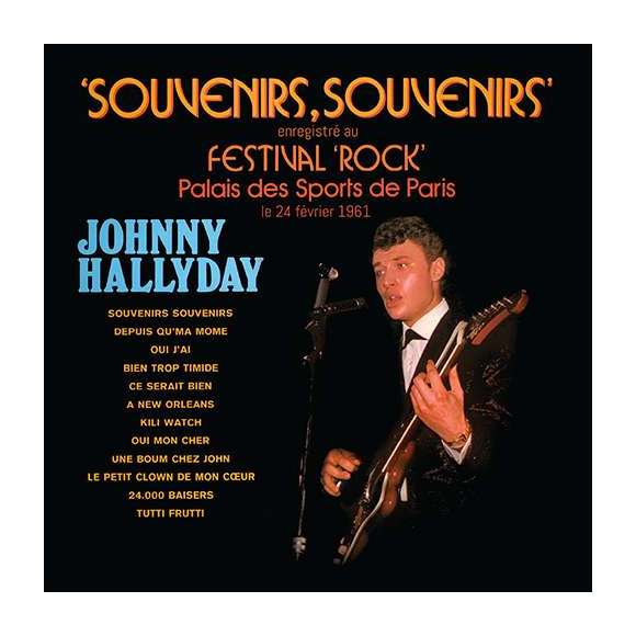 Hallyday, Johnny, Souvenirs, souvenirs au Festival "Rock", Rock français, RDM-Edition, Musique