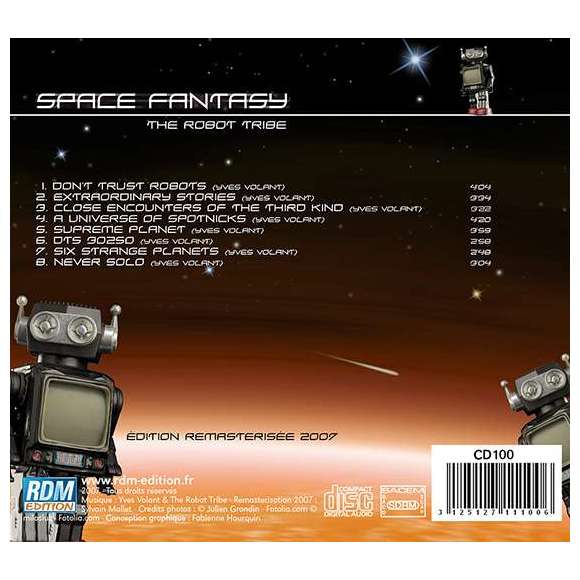 Volant, Yves, Space fantasy, Electro, RDM-Edition, Musique