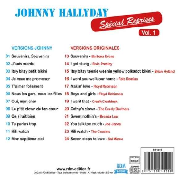 Hallyday, Johnny, Evans, Barbara, Presley, Elvis, Hyland, Brian, Domino, Fats, Robinson, Floyd, Craddock, Crash, Lee,...