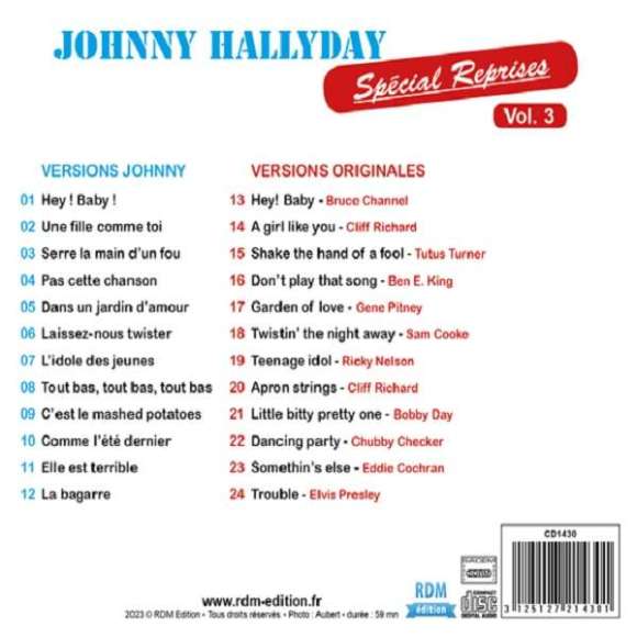 Hallyday, Johnny, Channel, Bruce, Richard, Cliff, Turner, Tutus, E. King, Ben, Pitney, Gene, Cooke, Sam, Nelson, Ricky,...