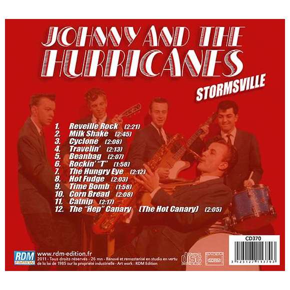 Johnny and the Hurricanes, Stormsville, Instrumental, Rock, RDM-Edition, Musique