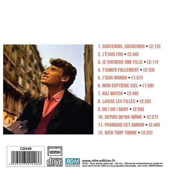 Hallyday, Johnny, Succès, Rock français, RDM-Edition, Musique
