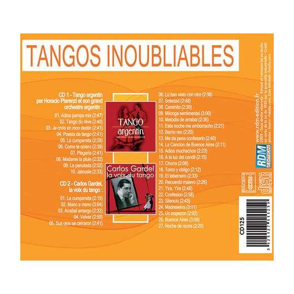 Gardel, Carlos, Tangos inoubliables - tango argentin + Carlos Gardel, la voix du tango, Musiques du monde, Tango,...