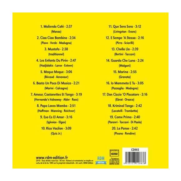 Marini, Marino, Teenagers - 20 Super Succès Des Années 50/60, Pop rock, Rock, RDM-Edition, Musique