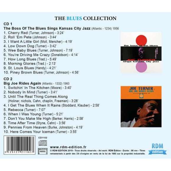 Turner, Big Joe, The Boss Of The Blues, Blues, RDM-Edition, Musique