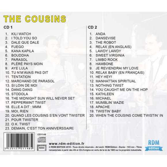 The Cousins, The Cousins, Rock français, RDM-Edition, Musique