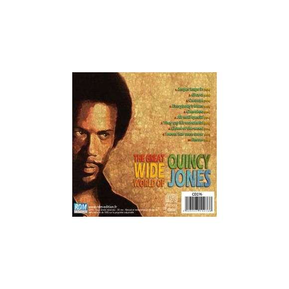 Jones, Quincy, The great wide world of Quincy Jones, Jazz, RDM-Edition, Musique