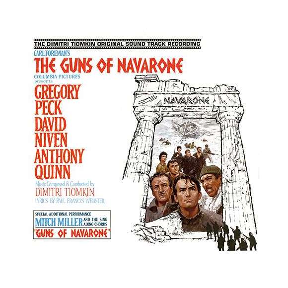 Miller, Mitch, Robertson Justice, James, The Guns of Navarone (Les Canons de Navarone ), BOF & OST, RDM-Edition, Musique