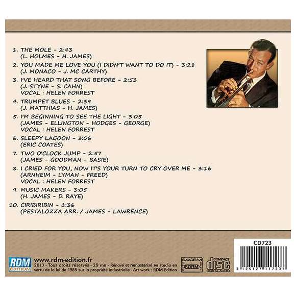 James, Harry, The Hits of Harry James, Instrumental, RDM-Edition, Musique