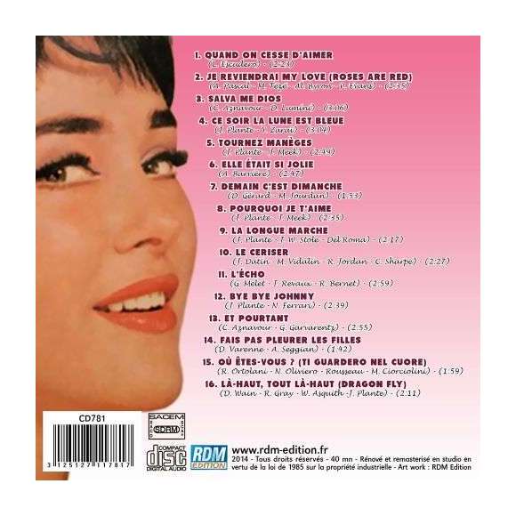 Zaraï, Rika , Tournez manèges, Variétés françaises, RDM-Edition, Musique