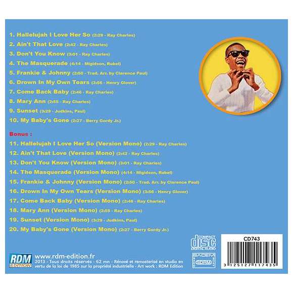 Wonder, Stevie, Tribute to Uncle Ray, Funk & soul, RDM-Edition, Musique
