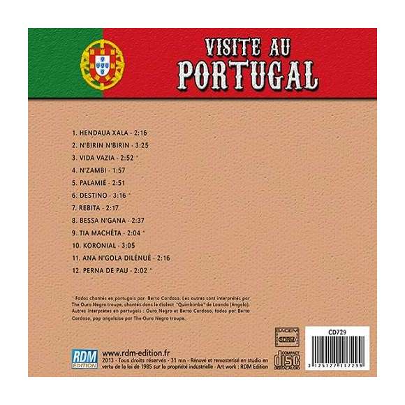 Cardoso, Berta, Cardoso, Berta, Visite au Portugal, Musiques du monde, RDM-Edition, Musique