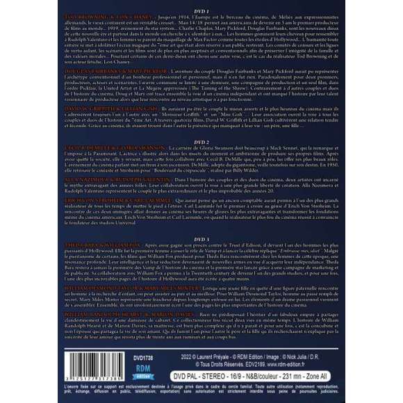 DVD - Film de Laurent Préyale en DVD Couples & Duos de Légende du Cinéma - Origines & Pionniers