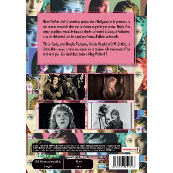 DVD - Film de Yannick Delhaye en DVD Qu'est-il arrivé à Mary Pickford ?