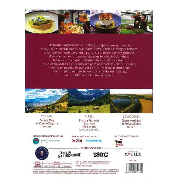 DVD - Film de Sandrine Bagarry, Valérie Deschênes, Eric Ellena en DVD Maîtres des saveurs (Les) - Episode 2 - Lyonnais,...