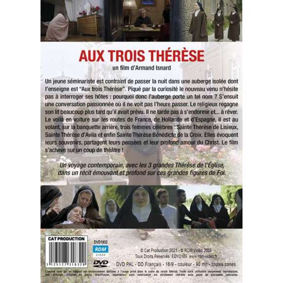 DVD - Film de Armand Isnard en DVD Aux trois Thérèse