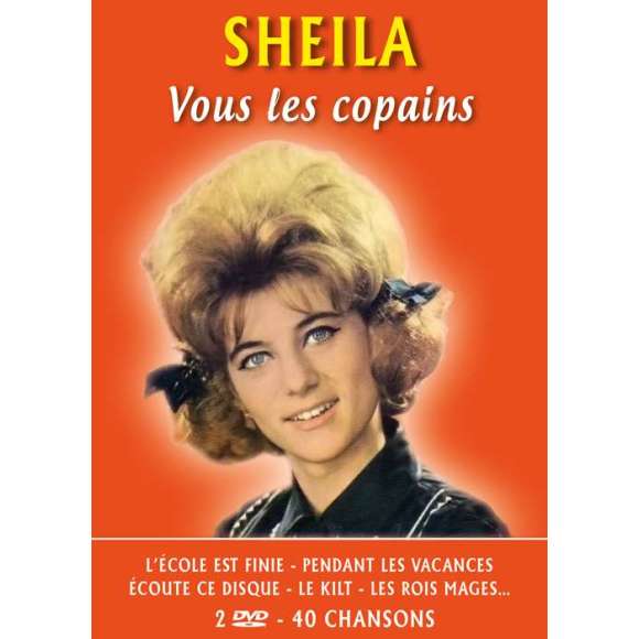 DVD - Film de  en DVD Sheila - Vous les copains - 40 chansons