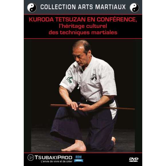 DVD - Film de en DVD Kuroda Tetsuzan en conférence, l'héritage culturel des techniques martiales - Collection arts...