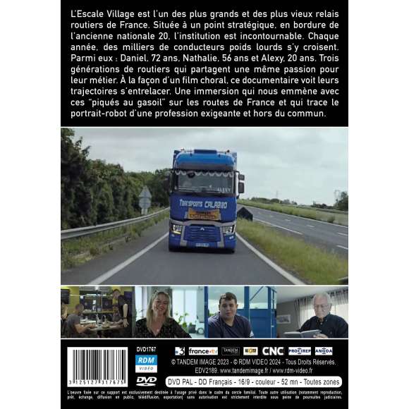 DVD - Film de Aliénor Adrey en DVD Du gasoil dans le sang