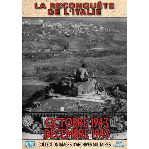 DVD - Film de  en DVD Collection images d'archives militaires - La reconquête de l'Italie - Octobre 1943 - décembre 1943