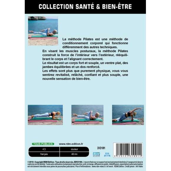 DVD - Film de  en DVD Collection Santé & bien-être - La Méthode Pilates - Volume 4 - La maîtrise du corps