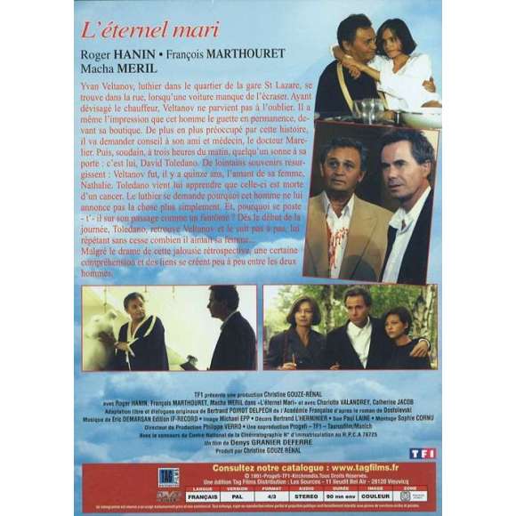 DVD - Film de Denys Granier-Deferre en DVD Éternel mari (L')