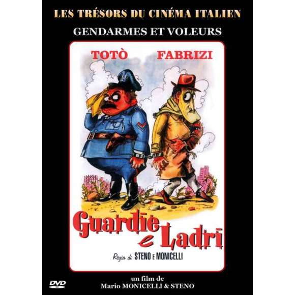 DVD - Film de Mario Monicelli, Steno en DVD Gendarmes et voleurs - Les trésors du cinéma italien