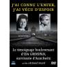 DVD - Film de Armand Isnard en DVD J'ai connu l'enfer, j'ai vécu d'espoir - Le témoignage bouleversant d'Ida Grinspan,...
