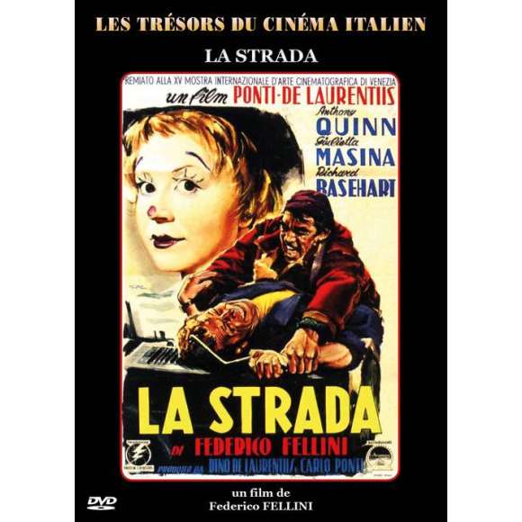 DVD - Film de Federico Fellini en DVD La Strada - Les trésors du cinéma italien