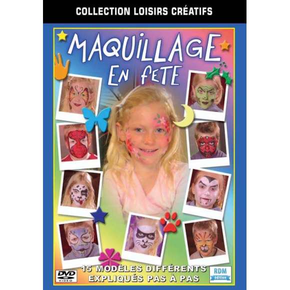DVD - Film de  en DVD Maquillage en fête - 15 modèles de maquillage détaillés et expliqués pas à pas