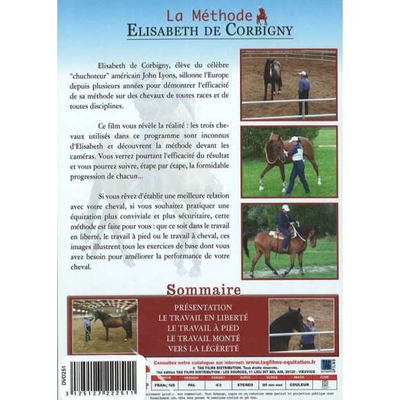 DVD - Film de  en DVD Méthode Élisabeth De Corbigny (La)