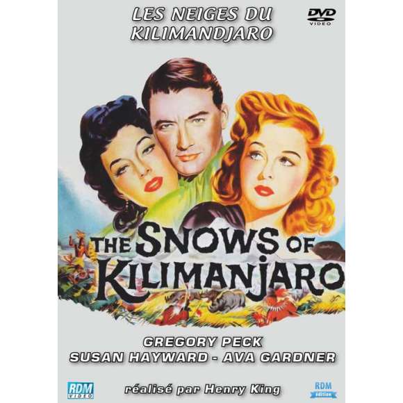 DVD - Film de Henry King en DVD Neiges du Kilimandjaro (Les)
