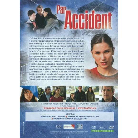 DVD - Film de Jerome Foulon en DVD Par accident