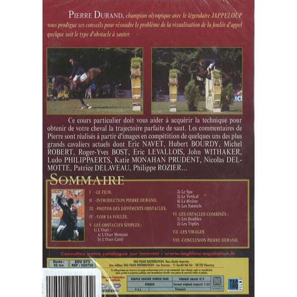 DVD - Film de  en DVD Saut d'obstacles, foulées et trajectoires - Pierre Durand