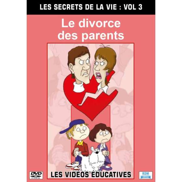 DVD - Film de  en DVD Secrets de la vie (Les) - Volume 3 - Le divorce des parents